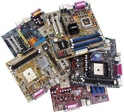 10 X Socket 775 Motherboards - For Spares Or Repair